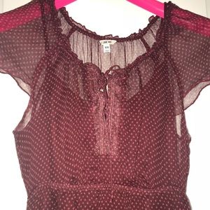 Super cute forever 21 fully lined sheer dress